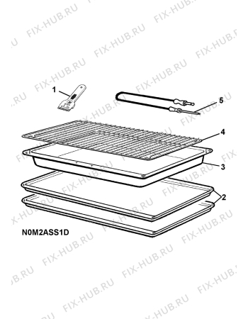 Взрыв-схема плиты (духовки) Husqvarna Electrolux QSG6138X 400V - Схема узла H10 Oven Furniture, Users manual